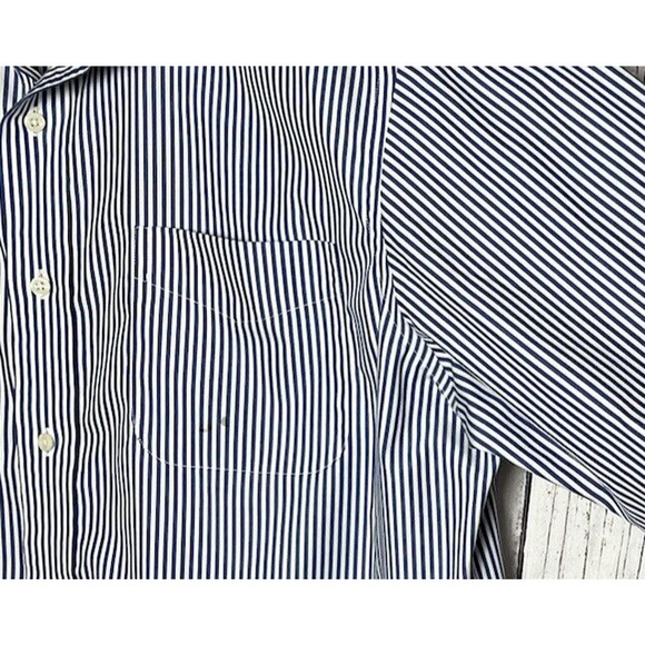 Lauren Ralph Lauren Classic Fit Men’s Pin Striped Button Up Shirt Size: 16.5 - Picture 6 of 7